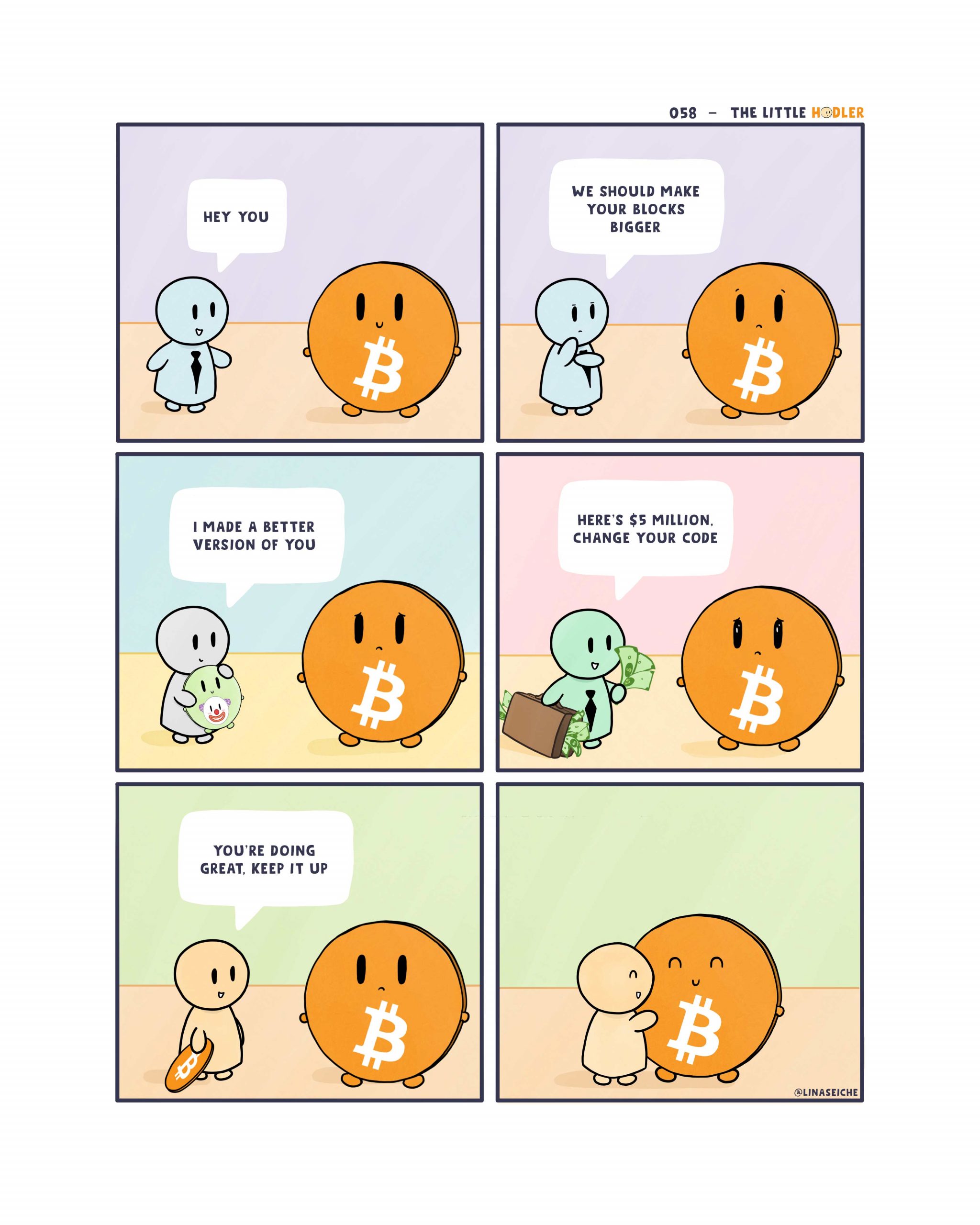 Bitcoin Change Code please....